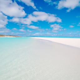 Eagle Beach erstrahlt in vollem Glanz: Aufgenommen mit einem Weitwinkelobjektiv direkt vor dieser atemberaubenden Sehenswürdigkeit in Aruba