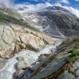 Schweizer Nationalpark erstrahlt in vollem Glanz: Aufgenommen mit einem Weitwinkelobjektiv direkt vor dieser atemberaubenden Sehenswürdigkeit in St Moritz